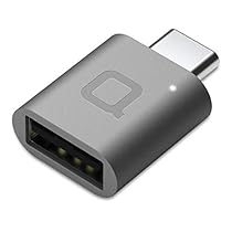 nonda USB C to USB Adapter,USB-C to USB 3.0 Adapter,USB Type-C to USB,Thunderbolt 3 to USB Female Adapter OTG for MacBook Pro 2019/2018,MacBook Air 2018,Surface Go,and More Type-C devices(Space Gray)