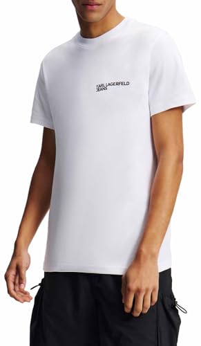 Uomo Slim Short Sleeve T-Shirt White L