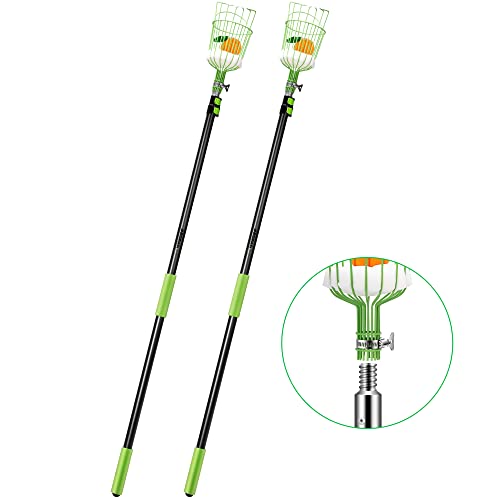 VIVOSUN 13Foot Fruit Picker (20+ Foot Reach), 2 Packs, Cherry Picker