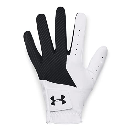 Under Armour Medal Golf Glove - Black, White, Black - RXL