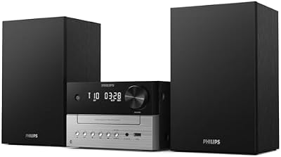 TAM3205M2 HiFi Mikromusik-Anlage, Bluetooth-fähig, CD-Player, USB, Auracast FM Radio, 85% PCR-Material