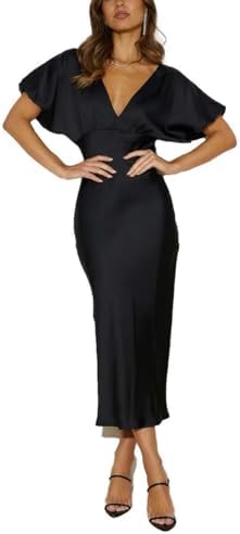 vince camuto women's satin shawl-collar fit & flare dress Vince Camuto Satin Shawl-Collar Fit & Flare Dress Women's 14 Wine Zipper Closure