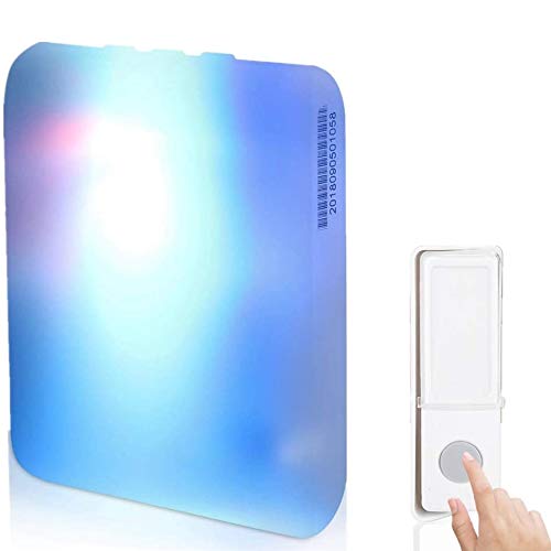 Wireless Doorbell, Door Bell Chime Kit for Home with 32 Melodies & 5 Volume Levels, Colorful Flash High Sensitivity 3 Working Modes Super Signal and Penetration for Home, Shop, Office, Factory