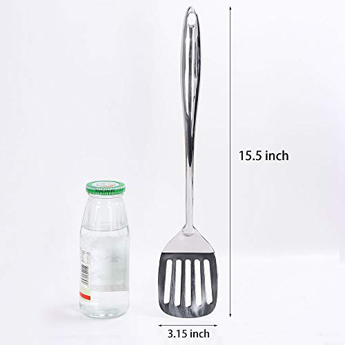 Restlandee Metal Spatula, Stainless Steel Spatula, Cast Iron Spatula