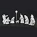One Hundred 80 Degrees Porcelain 9 piece Nativity Set