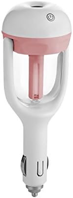 Goldlion66 Mini Portable Car Air Purifier Diffuser Air Humidifier for Car Using,Pink