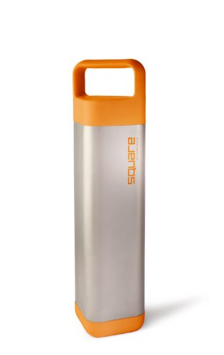 Clean Bottle The Square (Orange) BPA Free Water Bottle