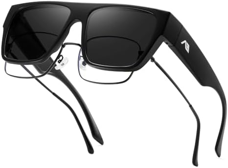 Amazon.com: SIPHEW Mirrored Sunglasses Polarized Fit Over  display picture 1