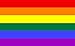 Shoe String King SSK® Rainbow - Gay Pride Outdoor Flag - Large 3' x 5', Weather-Resistant Polyester