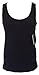 Clever Travel Companion Womens Tank Top with 2 Hidden Zipper Pockets, 100% Pickpocket Proof Holiday Tour Sleeveless Tee Shirt (Black, Small)