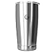 Coffee Gator Coffee Travel Mug - 20 OZ Stainless-Steel, Vacuum Insulated Tea and Coffee Tumbler for Women and Men with Leakproof Lid & Paperless Dripper, Silver