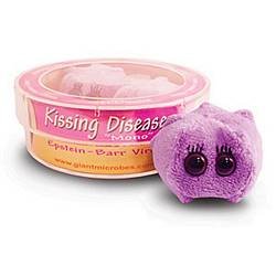 Giant Microbes Kissing Disease Epstein-Barr Petri Dish
