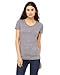 Bella Womens Cameron Tri-Blend Crewneck Short Sleeve T-Shirt - Large - GREY HEATHER
