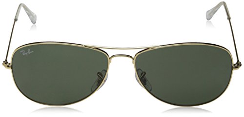 Ray-Ban Cockpit Sunglasses Arista/Crystal Green, One Size