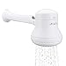 zinnor Electric Shower Head + FREE Plastic Pipe + FREE Bracket Instant Hot Water Heater Bath 5400W 110V/220V Tankless Pool Cabin