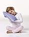 Bucky T750WBL Small Pillow for Travel and Kids, All Natural Millet Hull Fill, Extra Soft Cover, 13.5x10