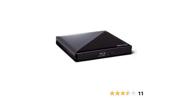 Amazon Com Buffalo Mediastation 6x Usb 2 0 Portable Blu Ray Writer Br Px68u2 Bk Electronics