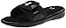 Under Armour Boys' Ignite IV Slide, Black/White, 2 M US Little Kid