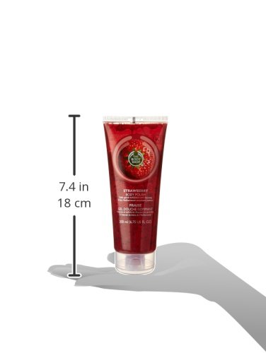 The Body Shop Strawberry Body Polish, Paraben-Free Body Scrub, 6.75 Oz.