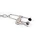 Fetish Nipple Clamps Hand Pressure Clips with Metal Chain Breast Labia Clips Clit Clamp