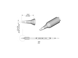 JBC C245158E - Cartridge Chisel, 1.2 x 0.4