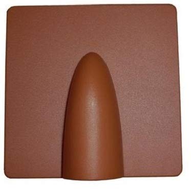 20 x Auline Brown Wall Plastic Blast Plates Cover Bricks Cable Entry for Aerial Satellite CCTV Coaxial Cable etc