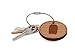 Bodyboard Keychain, Wood Twist Cable Keychain - Small