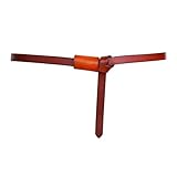 ZLYC Women Fashion Simple Vegetable Tanned Leather Adjustable Skinny Waist Belt