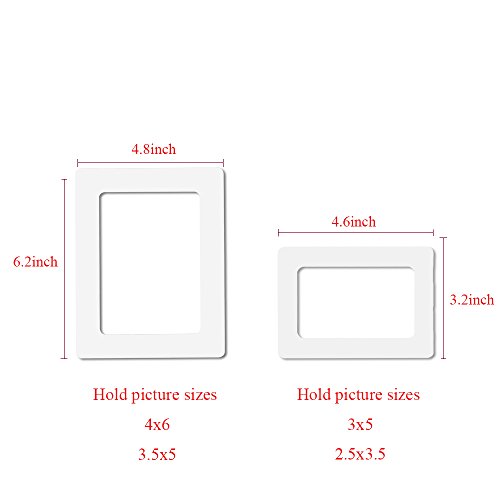 image for Raxwalker Magnetic Photo Frames and Refrigerator Magnets Holds 4x6 3.5