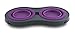 Dexas Popware for Pets Double Elevated Pet Feeder, Small, Gray/Purple