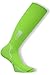 Eurosocks Patented Recovery Graduated Compression Sock, Lime, Large