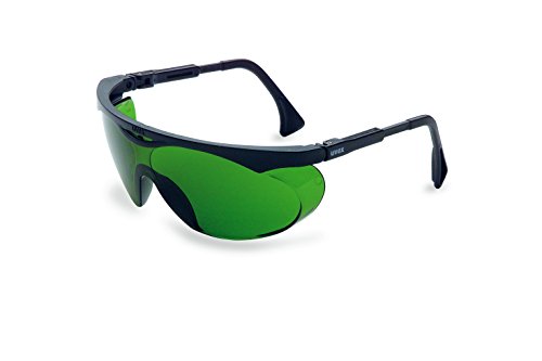 Uvex S1907 Skyper Safety Eyewear, Black Frame, Shade 3.0 Infra-Dura Ultra-Dura Hardcoat Lens