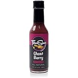 Fresco Sauce - Ghost Berry Hot Sauce - Ghost Pepper - Blackberry - Cranberry Juice - Flavorful - All Natural - Extract Free - Gluten Free - 5 fl oz