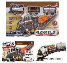 Toys Island Toy Train Track Set for Kids 11 Pcs