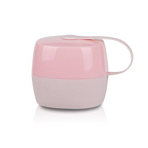 Pacifier Box Nipple Shield Case BPA-Free by Laneyli, Macarons Color - Pack of 2