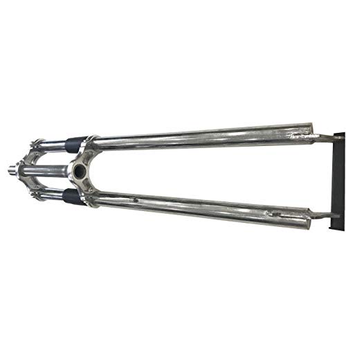 dolphin1986 Bicycle Fork 26" - Triple Tree Non Suspension Fork-Gas Motorized Bicycle