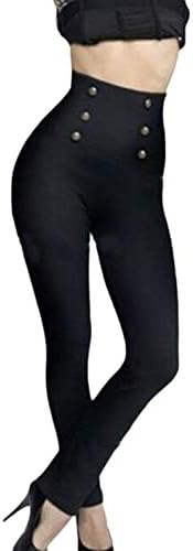 Fanvans Womens Hollywood Leggings Tight High Waist Slim Pants 3 Pack