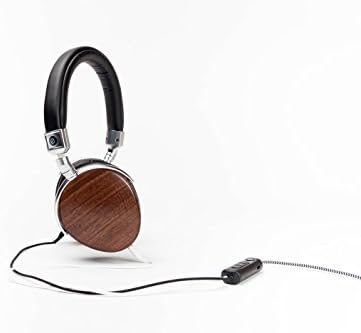 EVEN EarPrint H1 Headphones that Adapt to the Way You Hear - with Mic (Walnut and Steel)