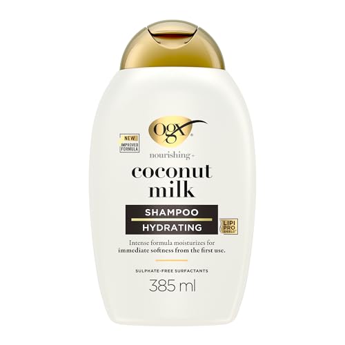 Nourishing + Coconut Milk Champú Hidratante, Sin Sulfatos, 385 ml