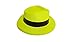 Party Hats, Neon Color Plastic Gangster Fedora Party Hats (48 Gangster Hats)