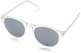 A.J. Morgan Unisex - Adult Grad School Round Sunglasses,Crystal,198 mm
