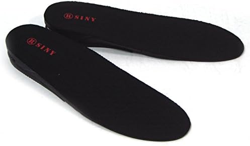 Siny Full Length 2 Inches 2-Layer Shoe Insoles For Men Height Increase Pad Air Cushion Lift Kit Foot Skin Care