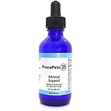 Prana Pets Adrenal Support Naturally Relieves Symptoms of Cushings Disease in Dogs | Licorice Free Herbal Formula Safely Prom