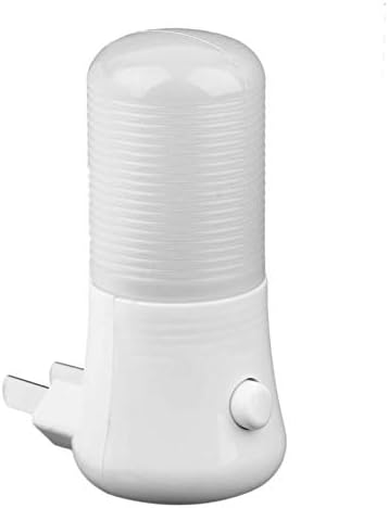 LED Night Light Wall Plug-in Bright Light White Saving Energy AC Powered 220V 50Hz with Energy Saving Design US 220V