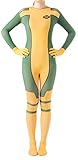 Seeksmile Unisex Lycra Spandex X-Men Ms Rogue Zentai Bodysuit