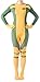 Seeksmile Unisex Lycra Spandex X-Men Ms Rogue Zentai Bodysuit (Large, Yellow)