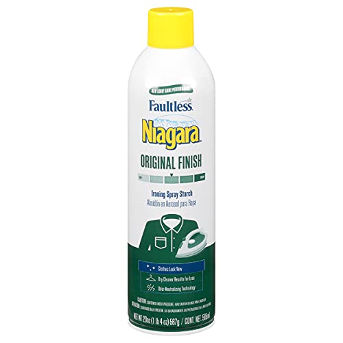 Faultless Niagara F17 08120 Spray Starch Original, 20 Oz