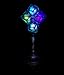 Fun Central AC966 LED Light Up Blinky Ice Cubes - Multicolor - 12ct
