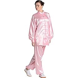 ZooBoo Unisex Korean Silk Tai Chi Uniforms Kung Fu