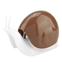 Wgxyihai Liquid Soap Dispenser Liquid Soap Liquid Dispenser Snail Shape Press Style Countertop Lotion Dispensers Pump Bottle Home Kitchen Bathroom Accessories (120ml) for Home Decor (Color : Brown)
